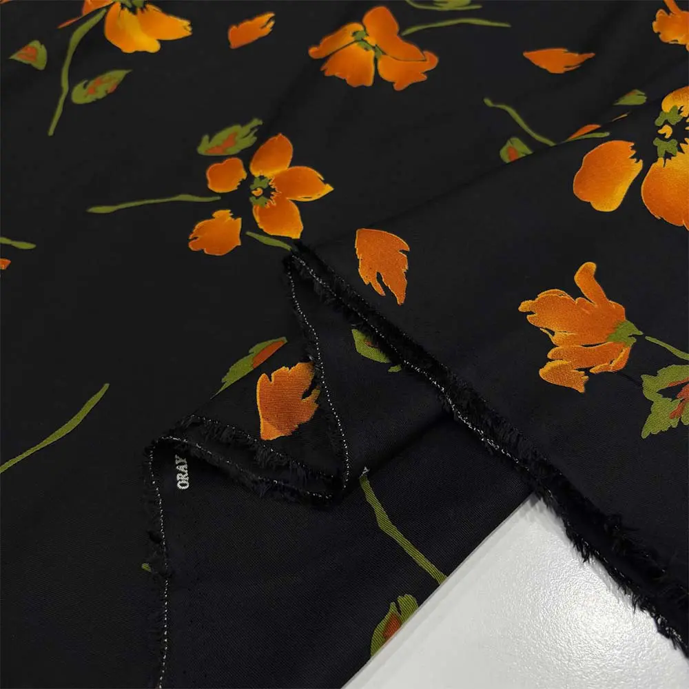 Desenli Belmando Viskon Kumaş