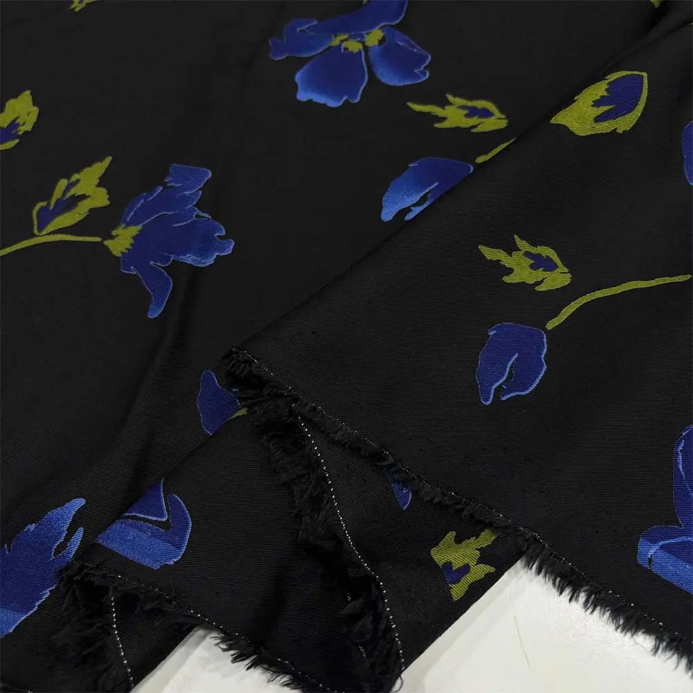 Desenli Belmando Viskon Kumaş