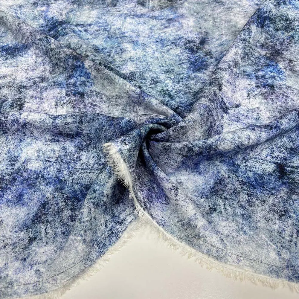 Desenli İpek Vual Kumaş Desenli İpek Vual Kumaş