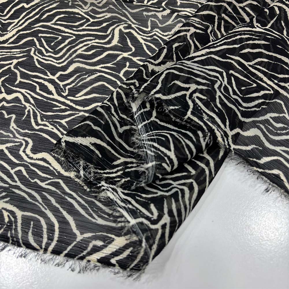 Desenli Şifon Kumaş Desenli Şifon Kumaş