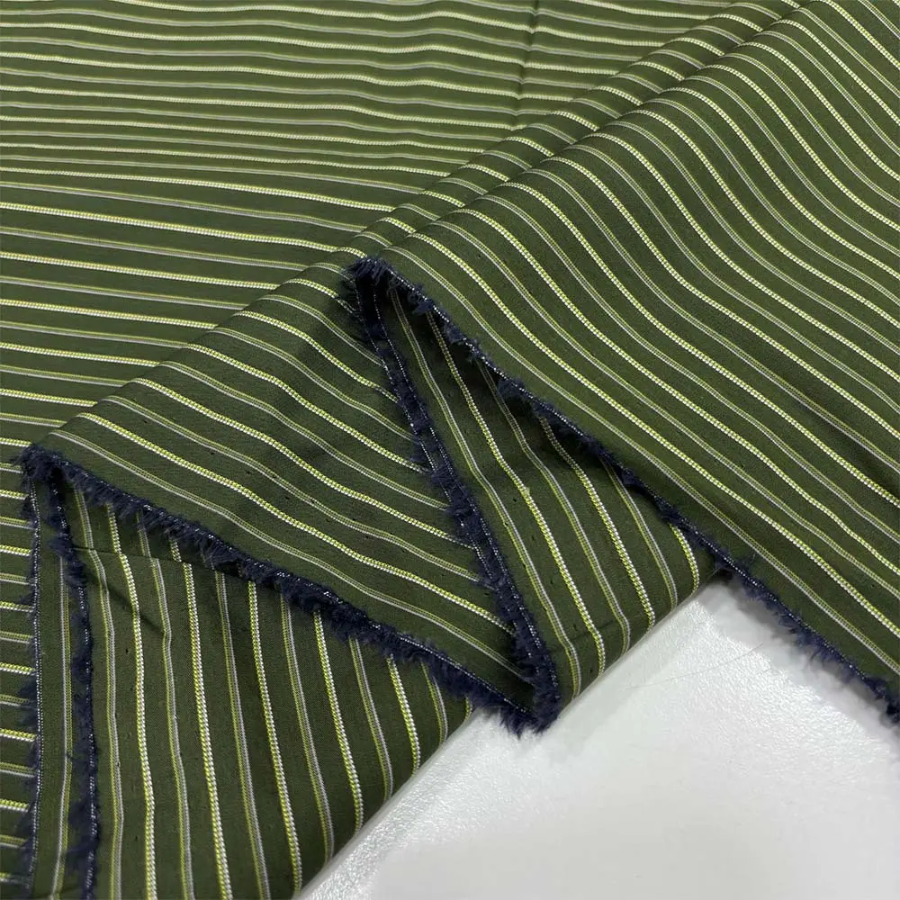 Çizgili Poplin Kumaş Çizgili Poplin Kumaş