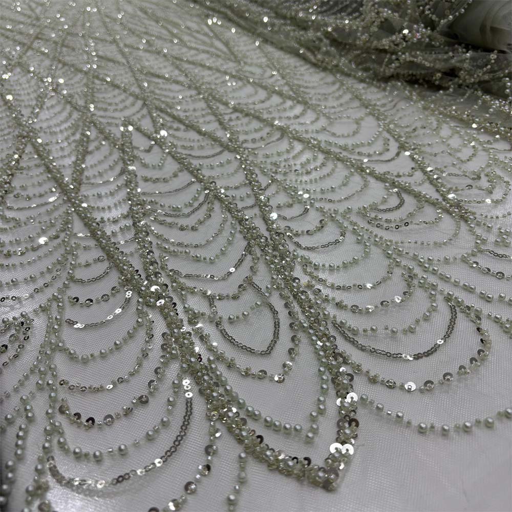 Taşlı Dantel Kumaş Mint Yeşili Taşlı Dantel Kumaş Mint Yeşili