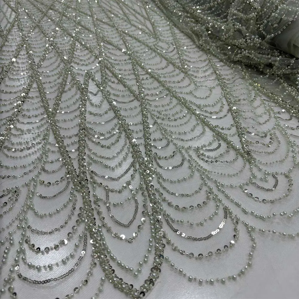 Taşlı Dantel Kumaş Mint Yeşili Taşlı Dantel Kumaş Mint Yeşili