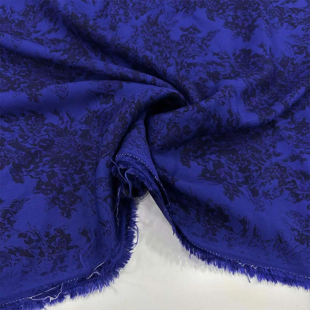 Desenli Belmando Viskon Kumaş