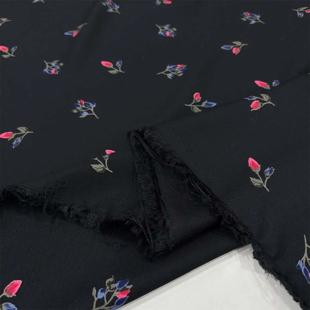 Desenli Belmando Viskon Kumaş