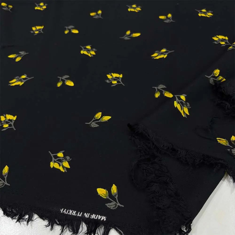 Desenli Belmando Viskon Kumaş