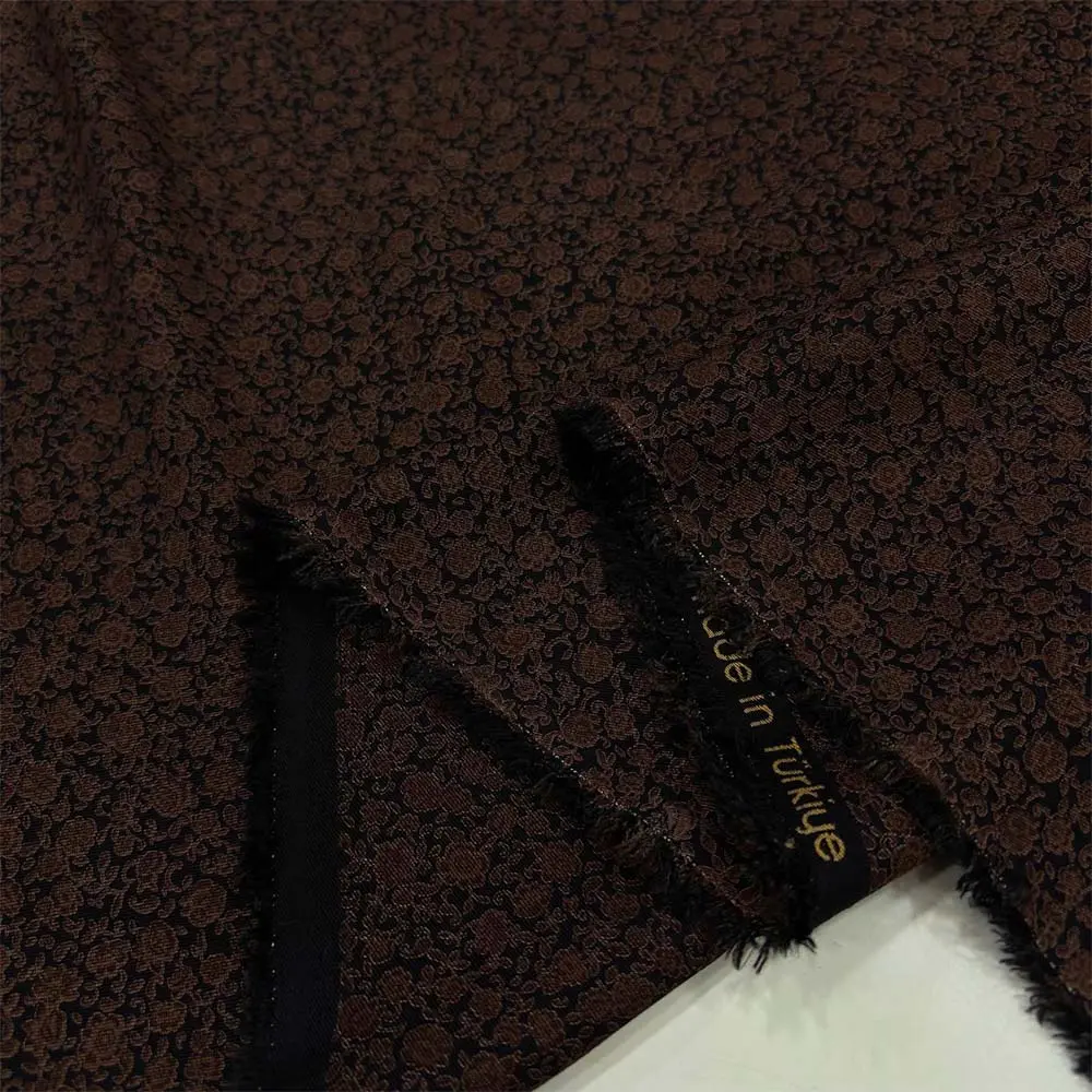 Desenli Belmando Viskon Kumaş