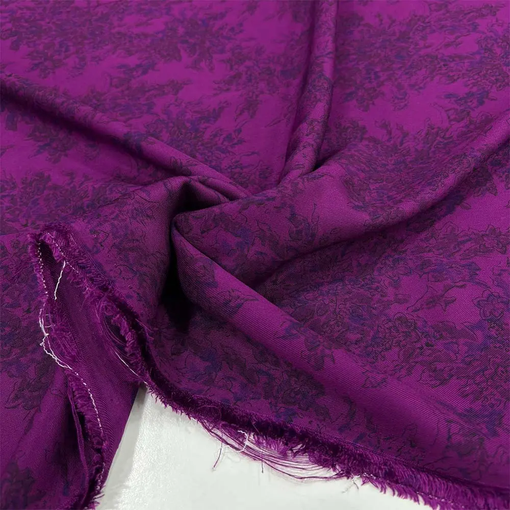 Desenli Belmando Viskon Kumaş