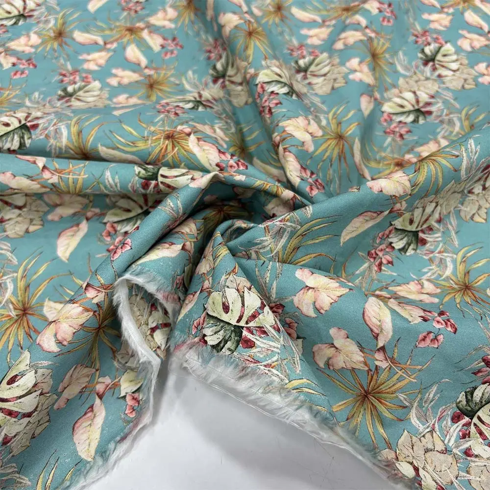 Desenli Poplin Kumaş