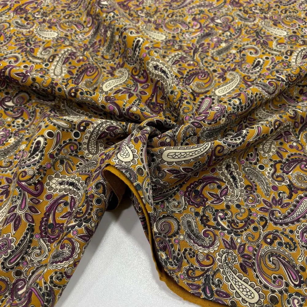 Desenli Belmando Viskon Kumaş