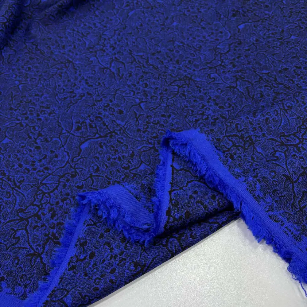 Desenli Belmando Viskon Kumaş