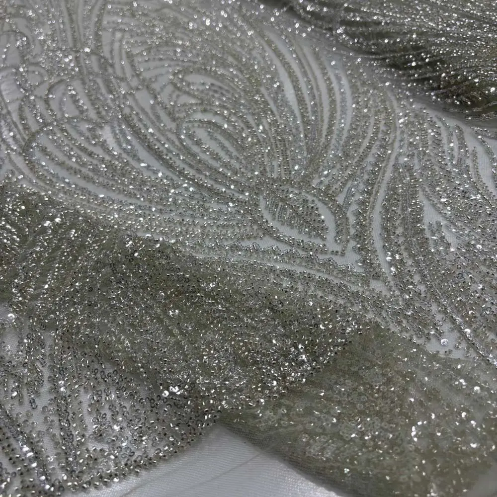 Taşlı Dantel Kumaş Açık Yeşil Taşlı Dantel Kumaş Açık Yeşil