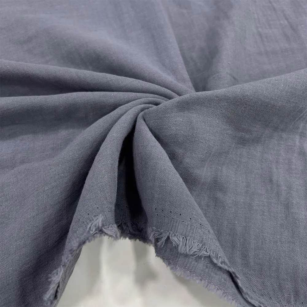 Çift Kat Müslin Kumaş Gri Çift Kat Müslin Kumaş Gri