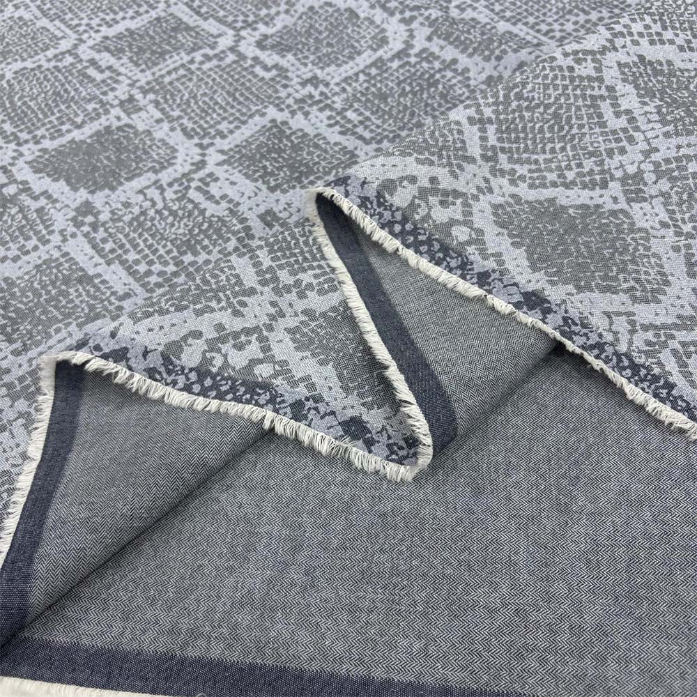 Desenli İnce Kot Kumaş Desenli İnce Kot Kumaş