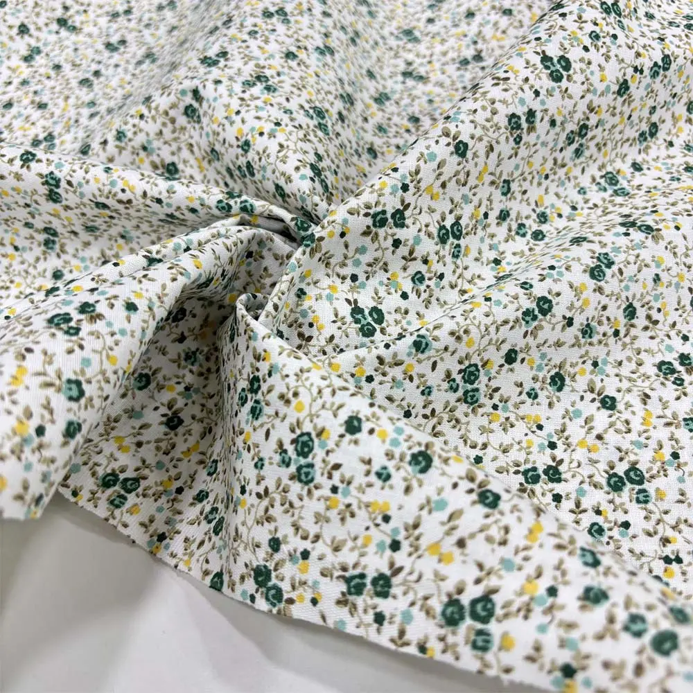 Desenli Poplin Kumaş