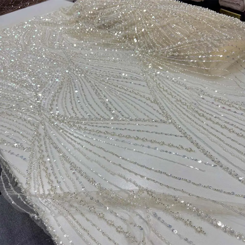 Taşlı Dantel Kumaş Gold Taşlı Dantel Kumaş Gold