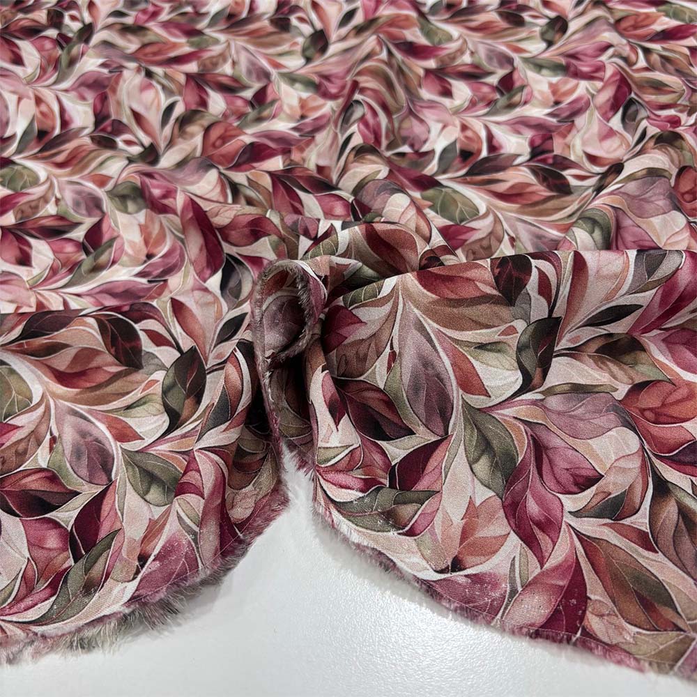 Desenli İpek Vual Kumaş Desenli İpek Vual Kumaş