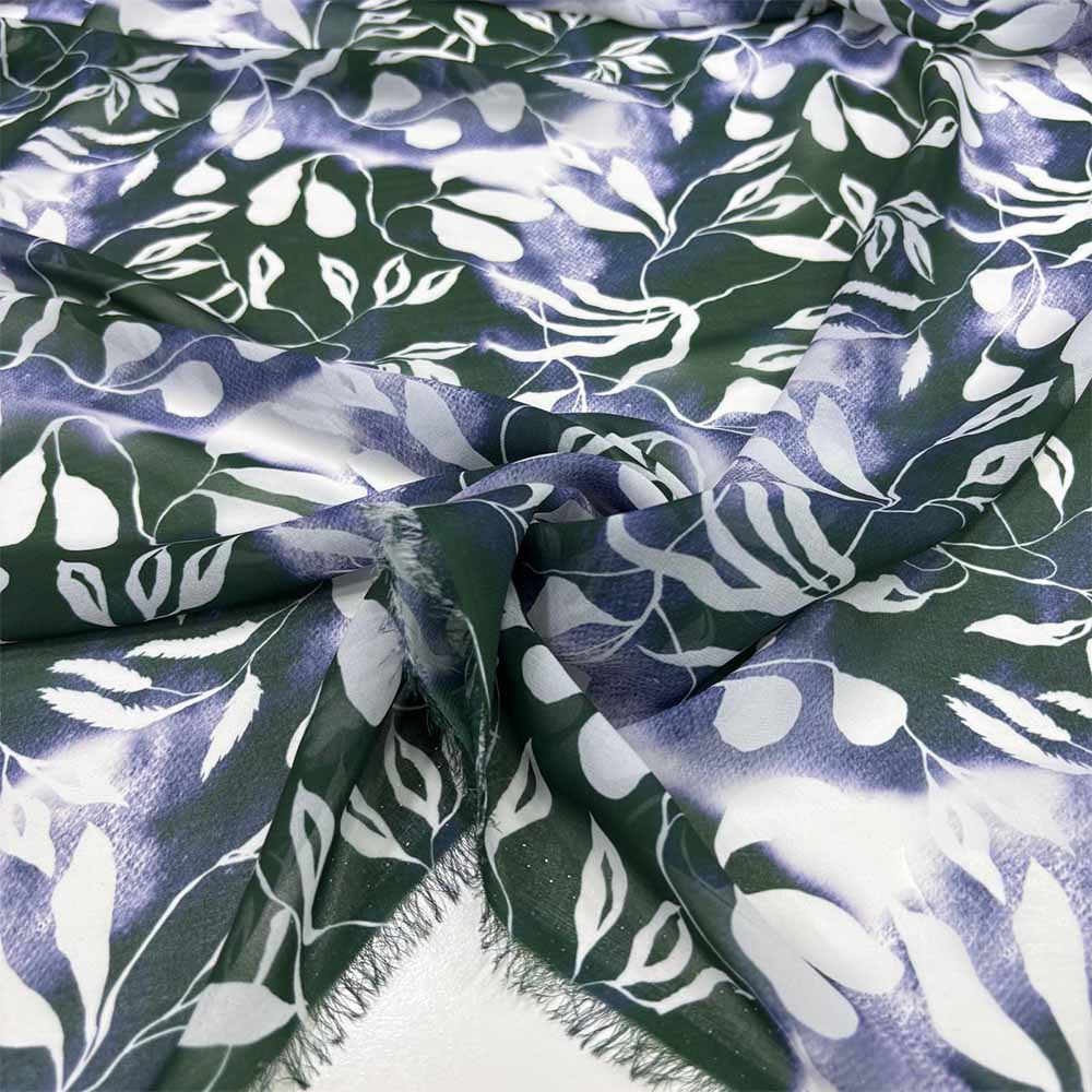 Desenli Şifon Kumaş