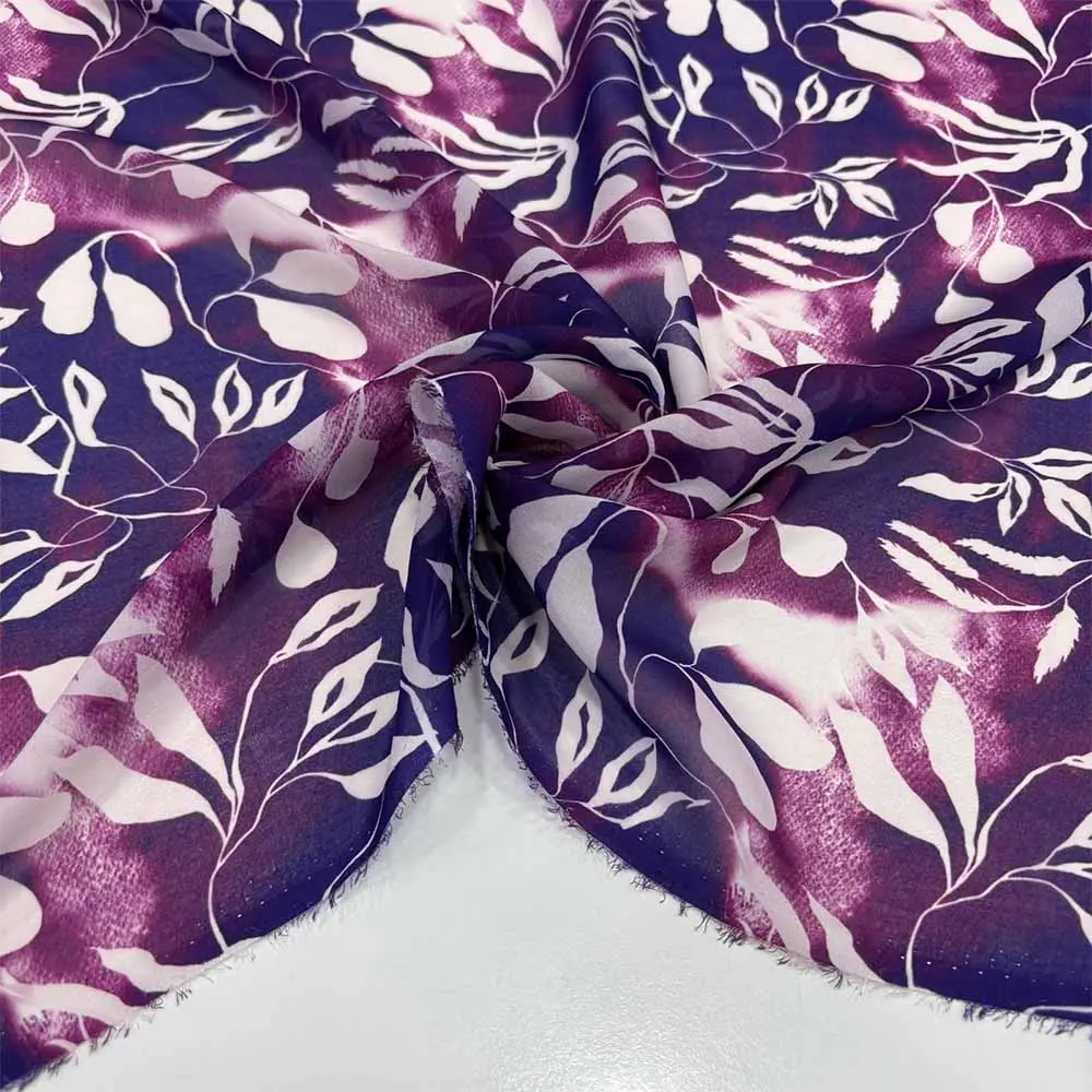 Desenli Şifon Kumaş