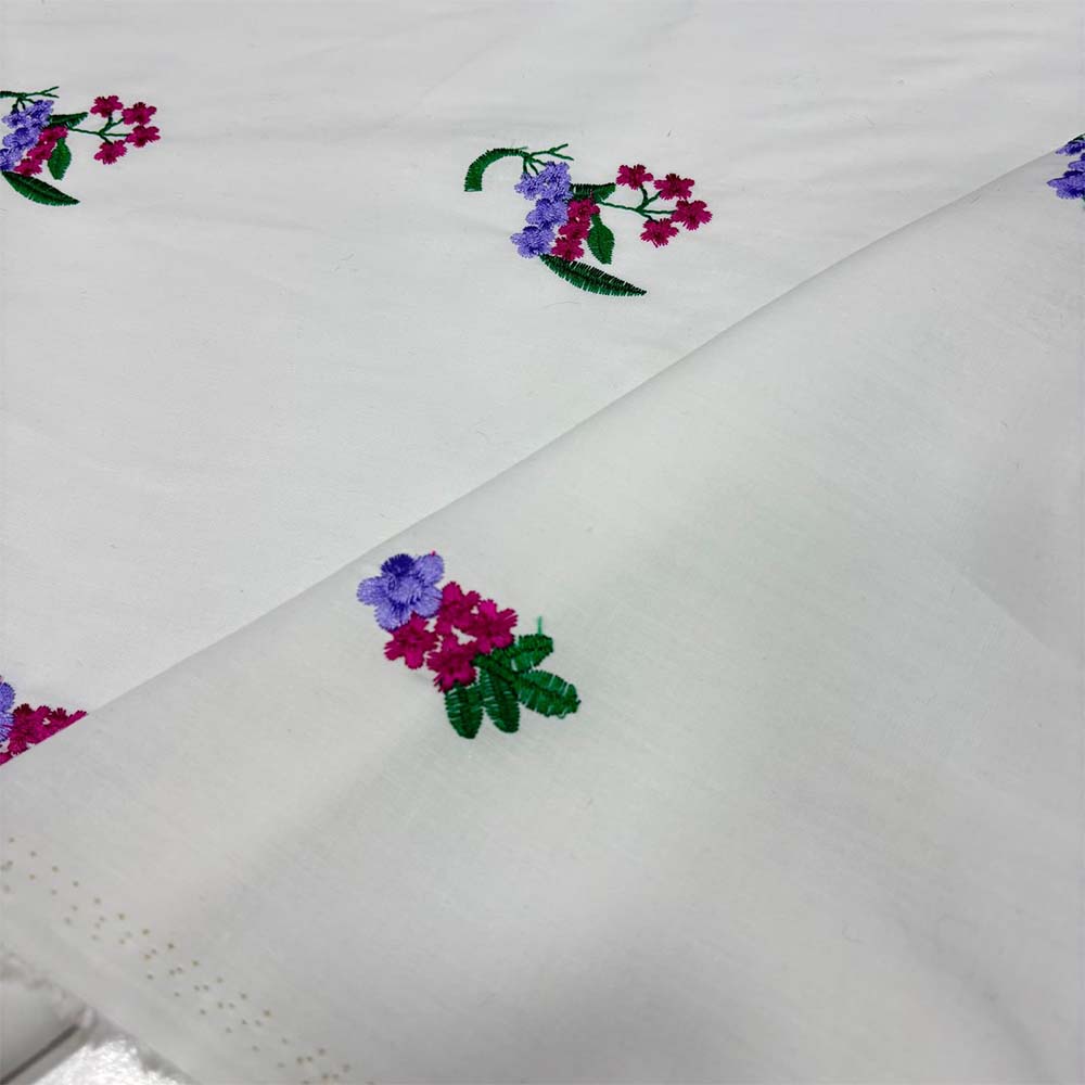 Nakışlı Poplin Kumaş