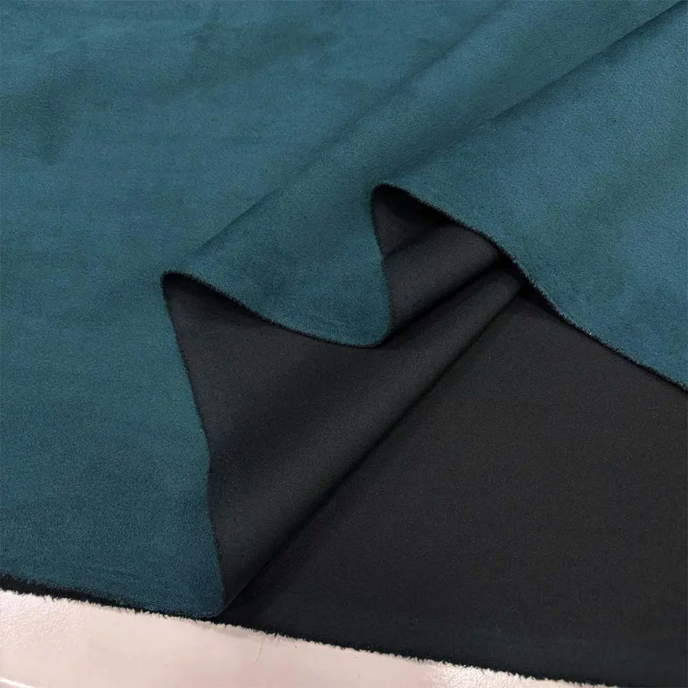 Dalgıç Süet Kumaş Petrol