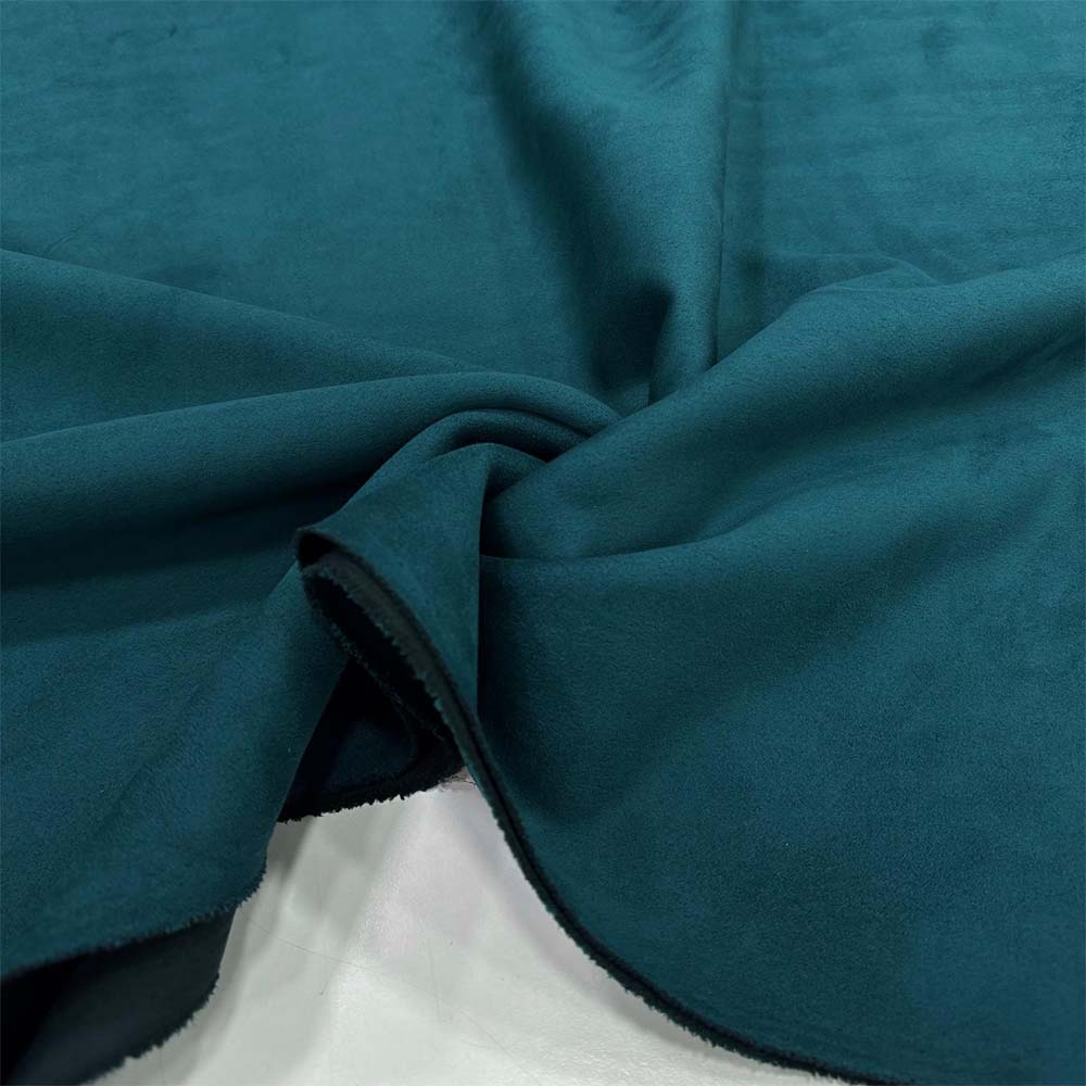 Dalgıç Süet Kumaş Petrol