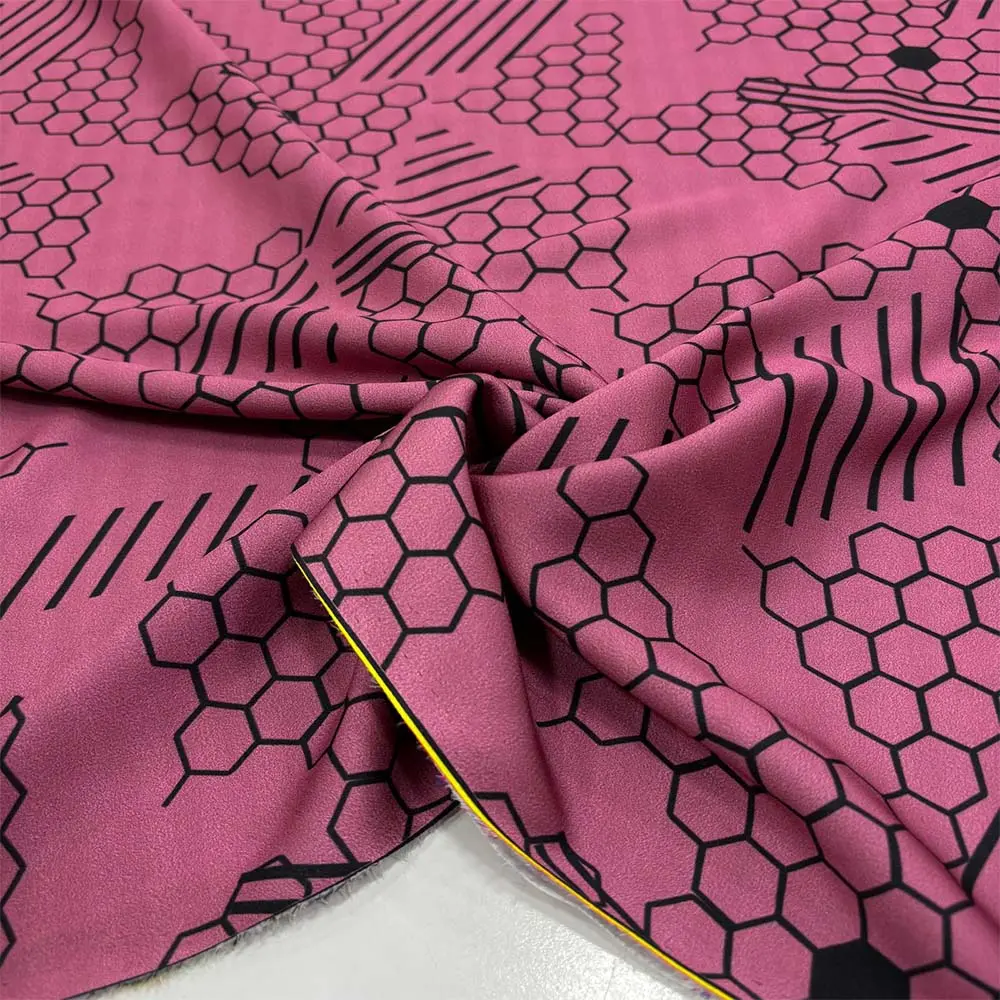 İpek Desenli Saten Kumaş