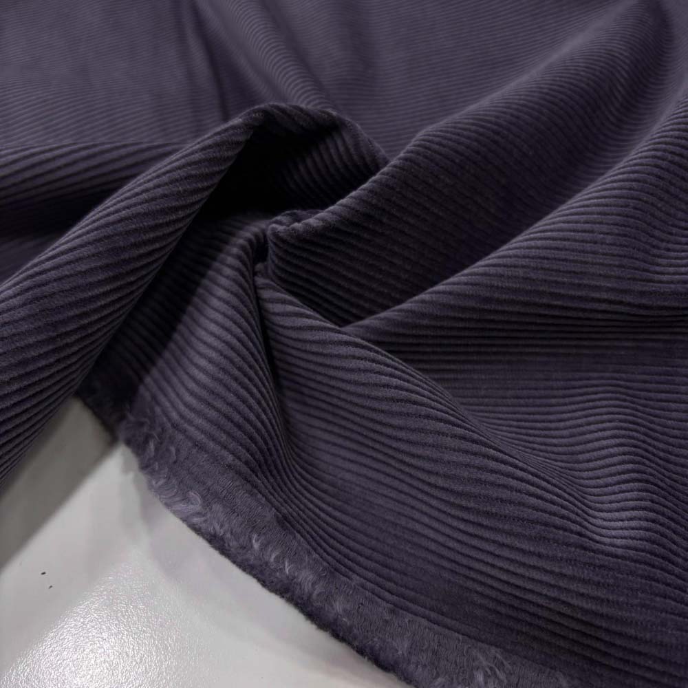 Cosserat Fransız Fitilli Kadife Kumaş Açık Lacivert Cosserat Fransız Fitilli Kadife Kumaş Açık Lacivert