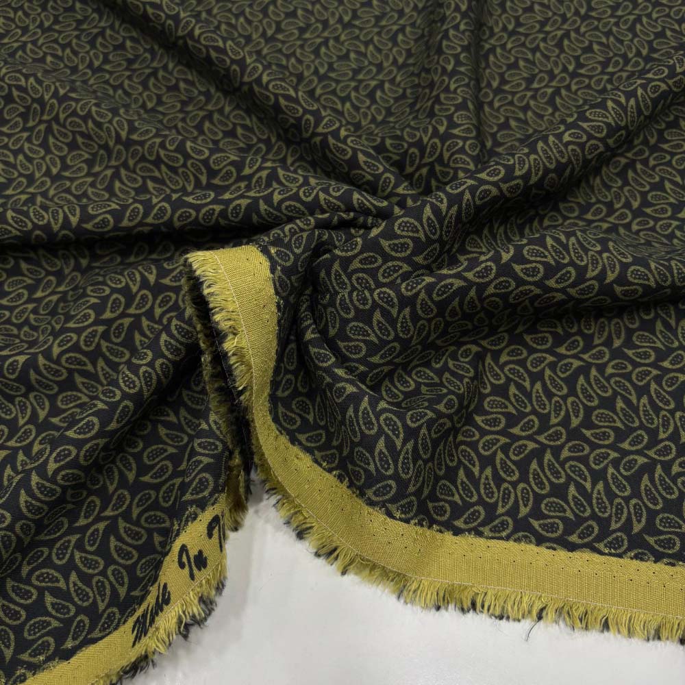 Desenli Belmando Viskon Kumaş