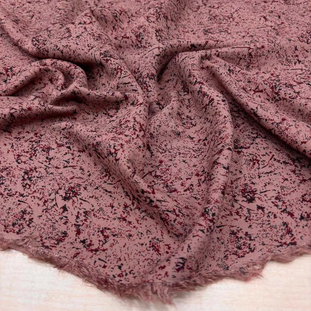 Desenli Belmando Viskon Kumaş