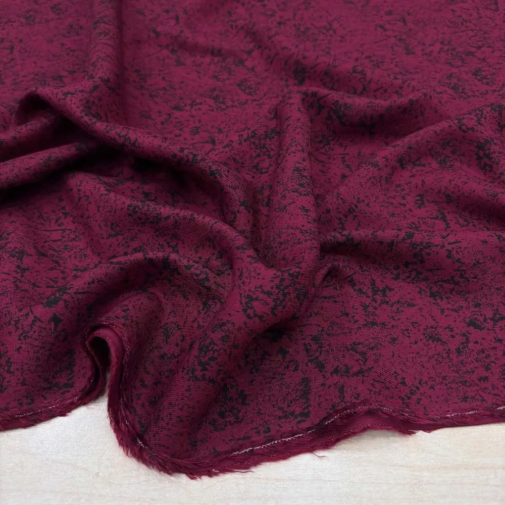 Desenli Belmando Viskon Kumaş