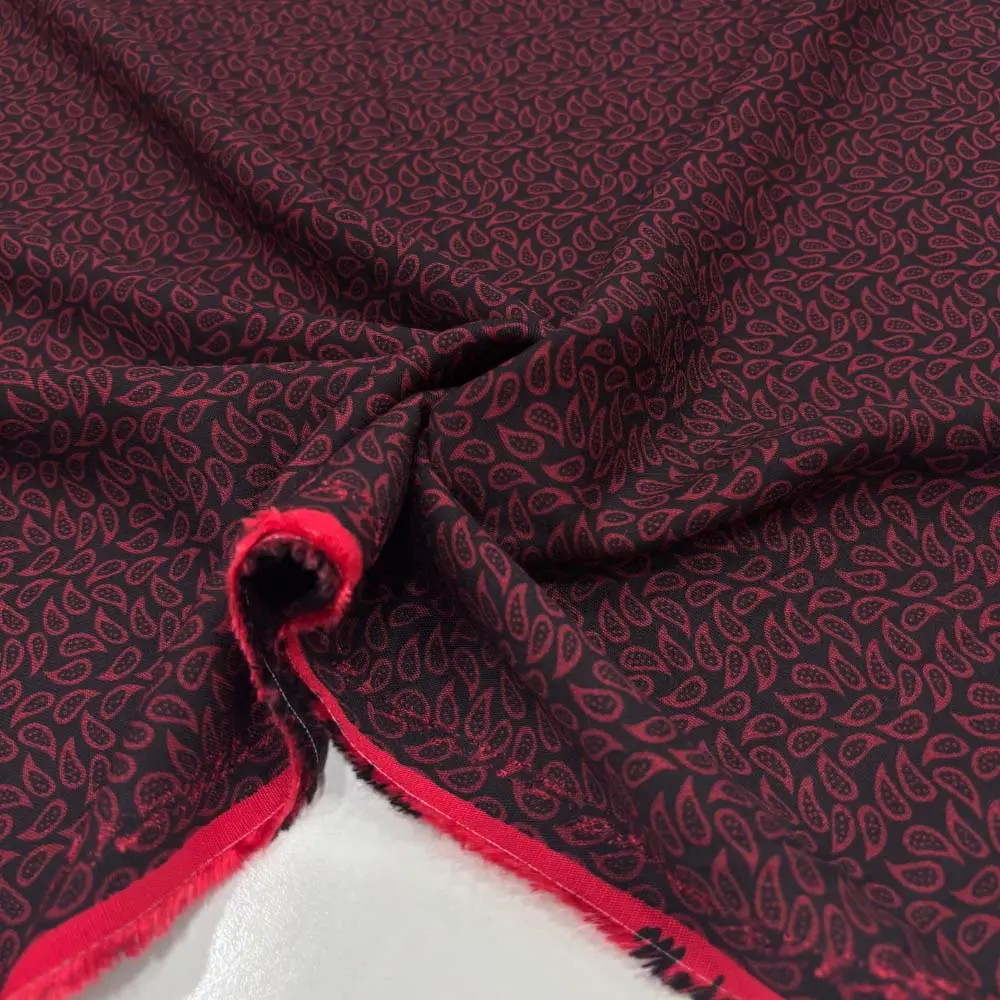 Desenli Belmando Viskon Kumaş