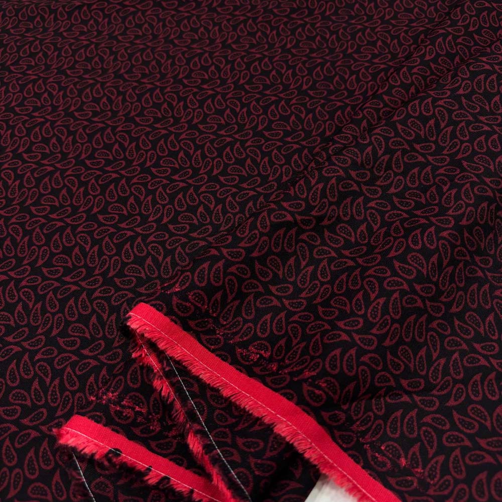 Desenli Belmando Viskon Kumaş