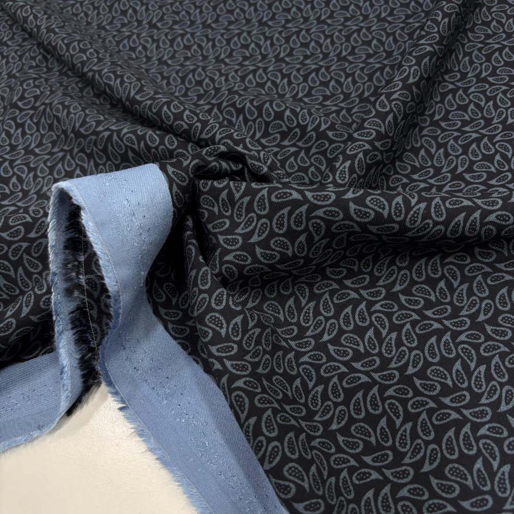 Desenli Belmando Viskon Kumaş