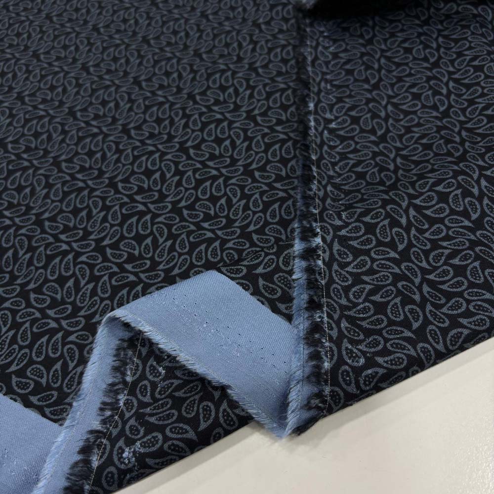 Desenli Belmando Viskon Kumaş