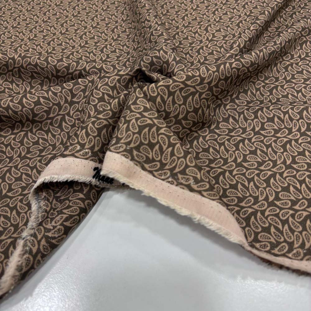 Desenli Belmando Viskon Kumaş