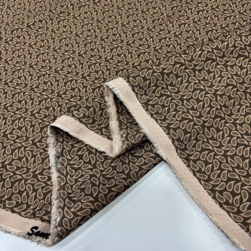 Desenli Belmando Viskon Kumaş