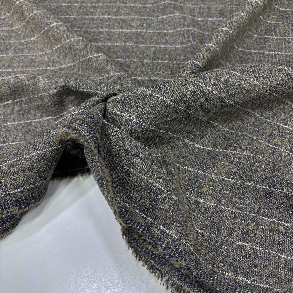 Çizgili Flanel Kumaş