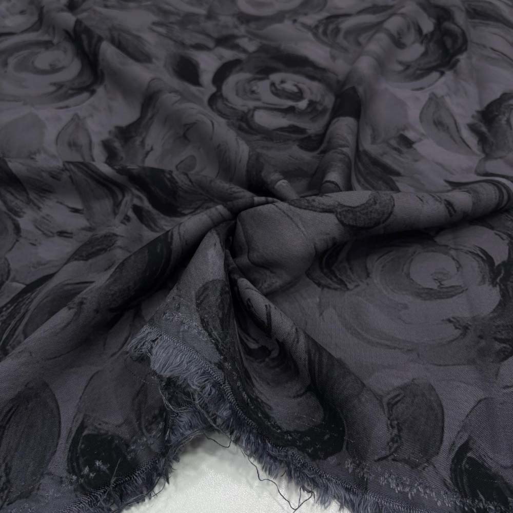 Desenli Belmando Viskon Kumaş