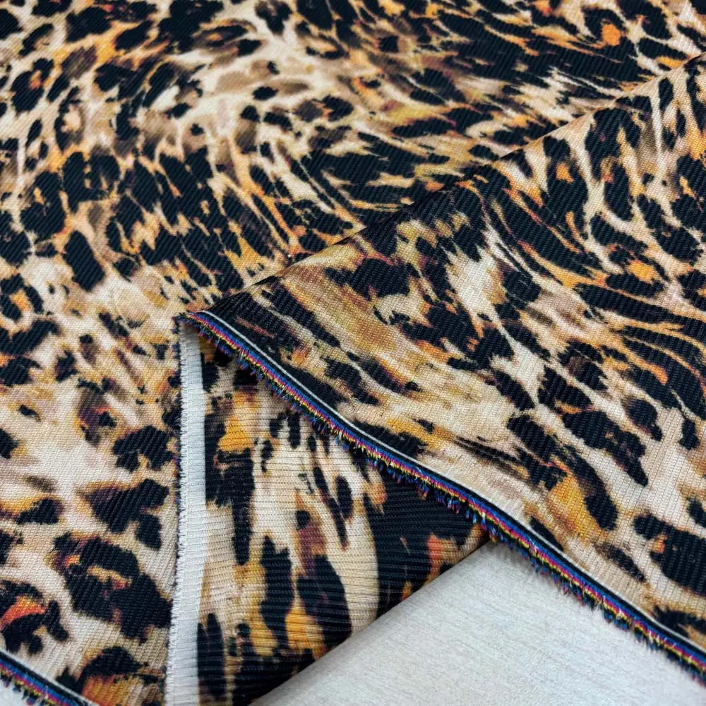 Desenli Fitilli Kadife Kumaş