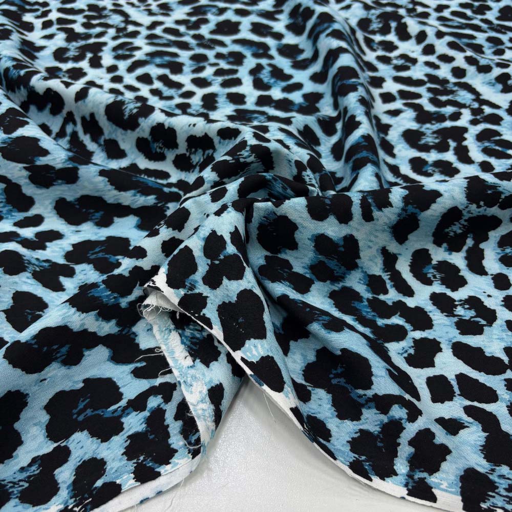 Desenli Viskon Kumaş