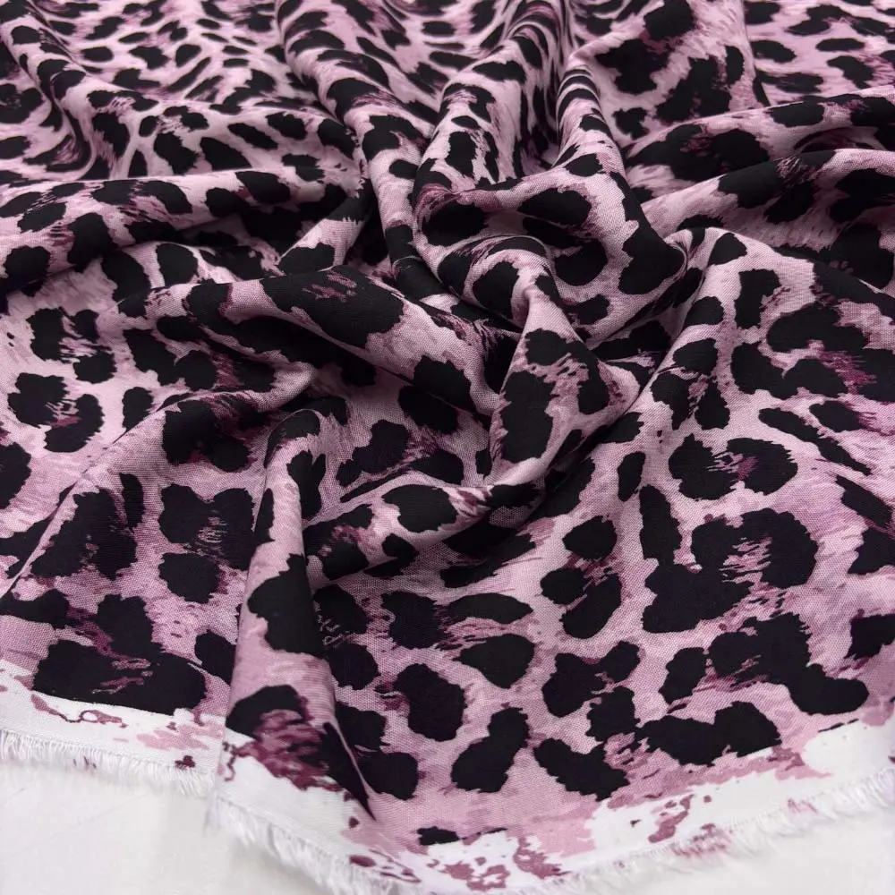 Desenli Viskon Kumaş