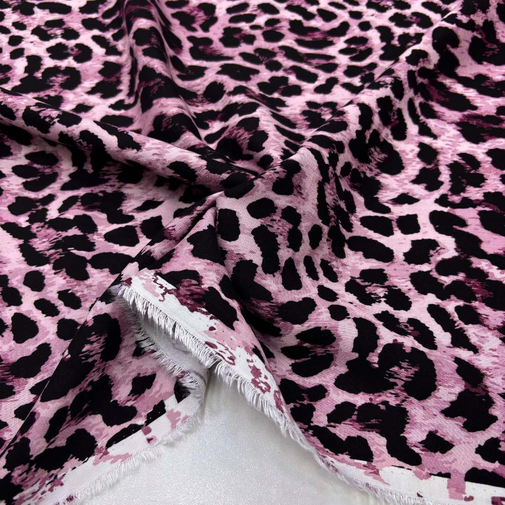 Desenli Viskon Kumaş