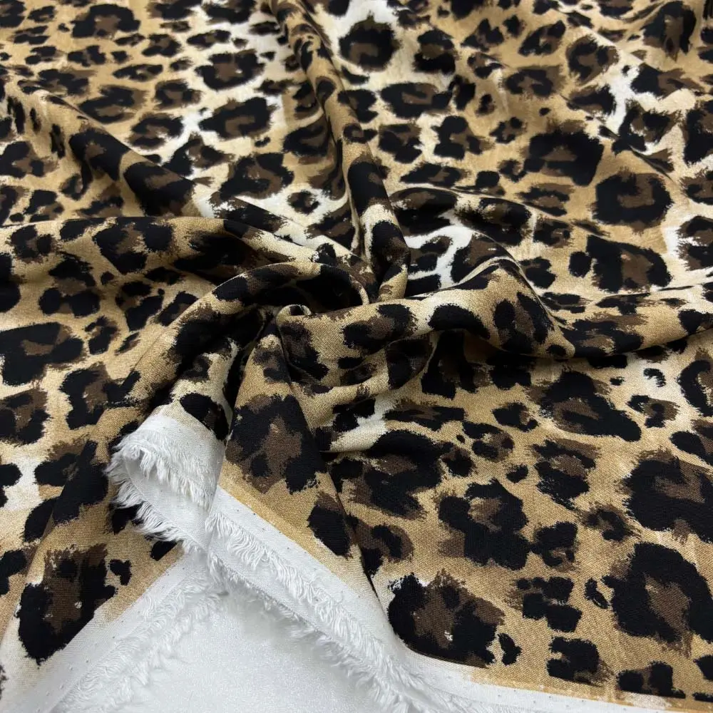 Desenli Viskon Kumaş