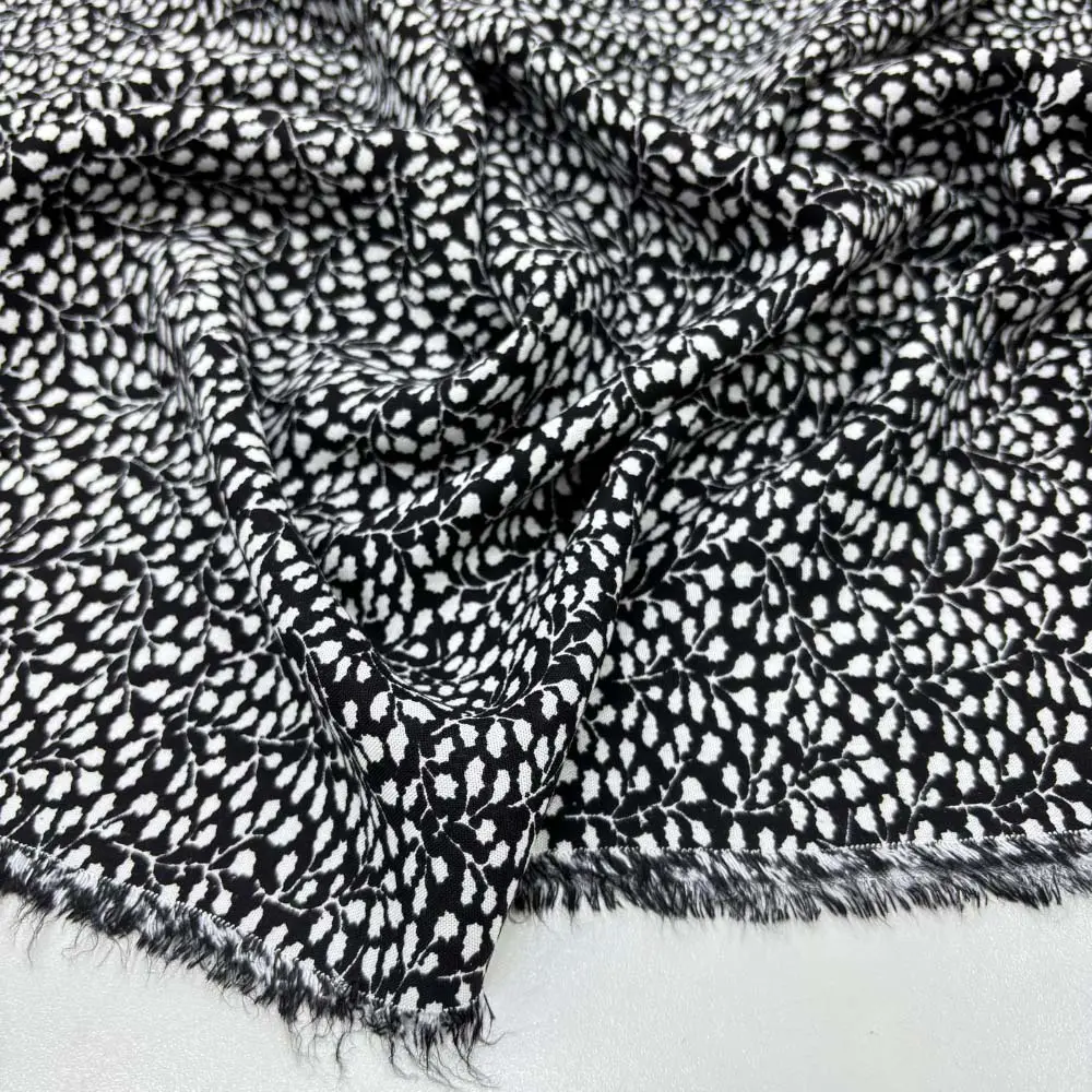 Desenli Viskon Kumaş