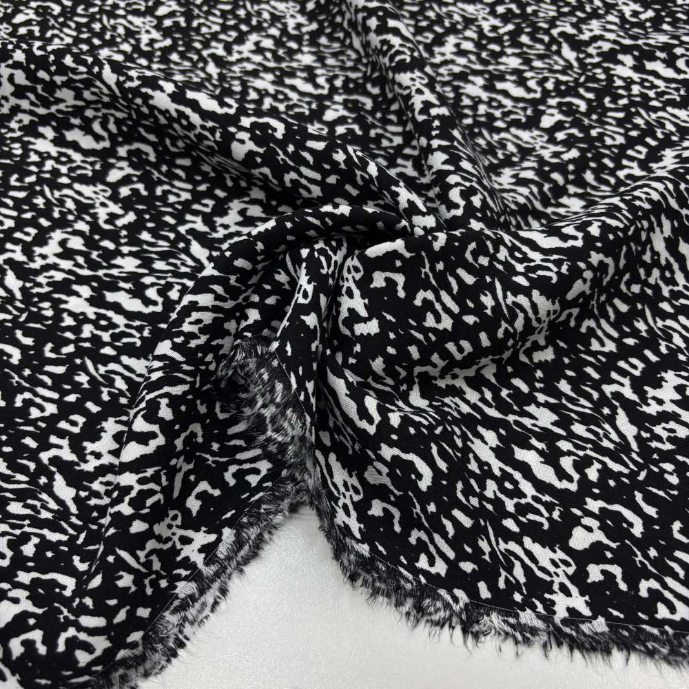 Desenli Viskon Kumaş