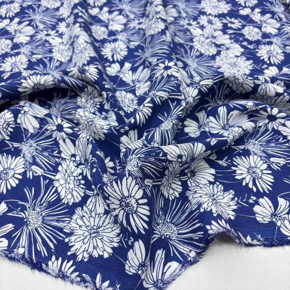 Desenli Viskon Kumaş