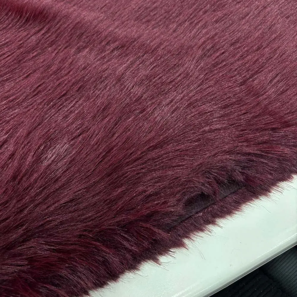 Kürk Kumaş Koyu Bordo