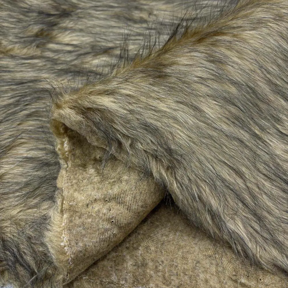 Kürk Kumaş Koyu Kırçıllı Camel