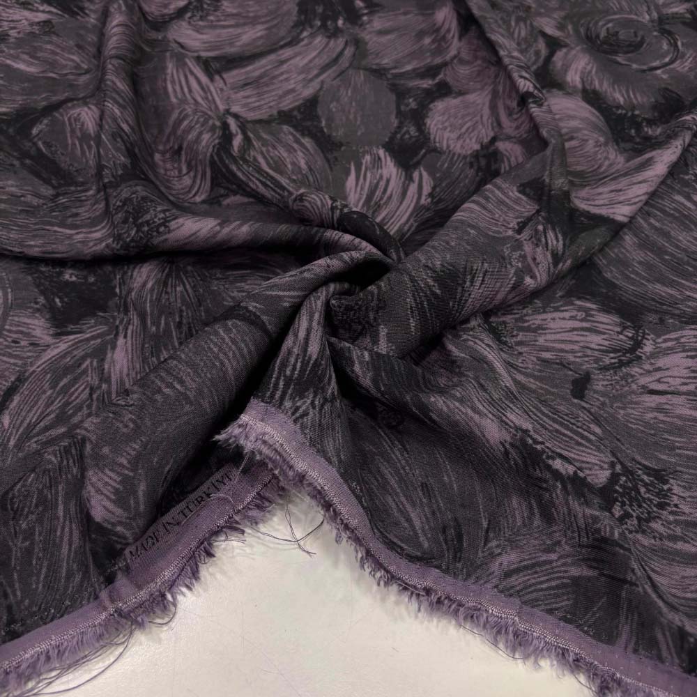 Desenli Belmando Viskon Kumaş Desenli Belmando Viskon Kumaş